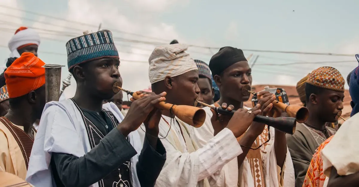 Afrikaanse melodieën met Westerse invloeden