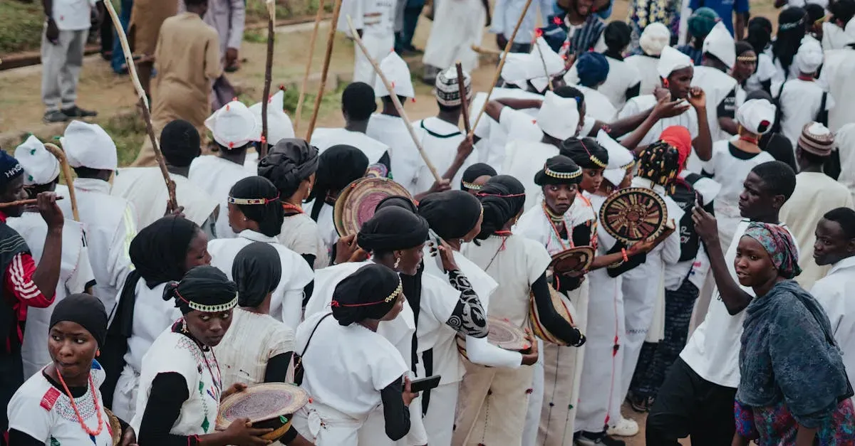 Hoe kinderen leren dansen in Afrika
